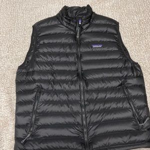 Black Patagonia Men’s Down Sweater Vest